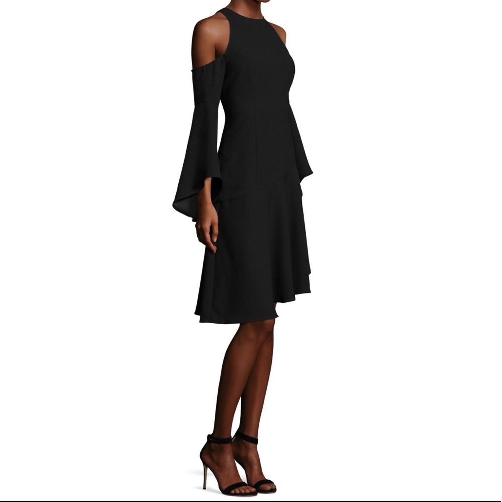 NWT * Scripted * Cold shoulder dress